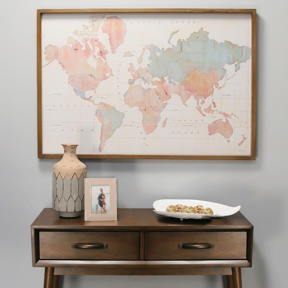 world map decor australia