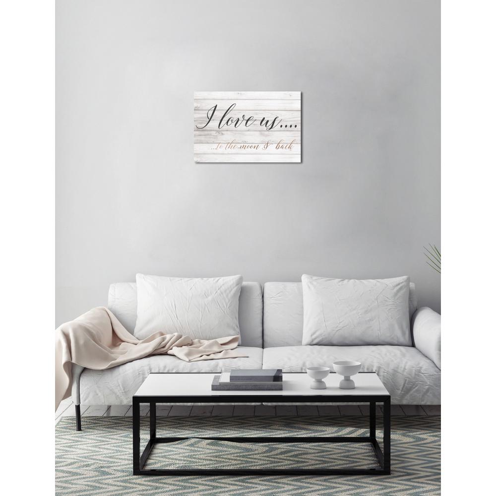 12 x 16 Oliver Gal Positive Thinking Contemporary Canvas Wall Art Print for Home Decor Black//Gold