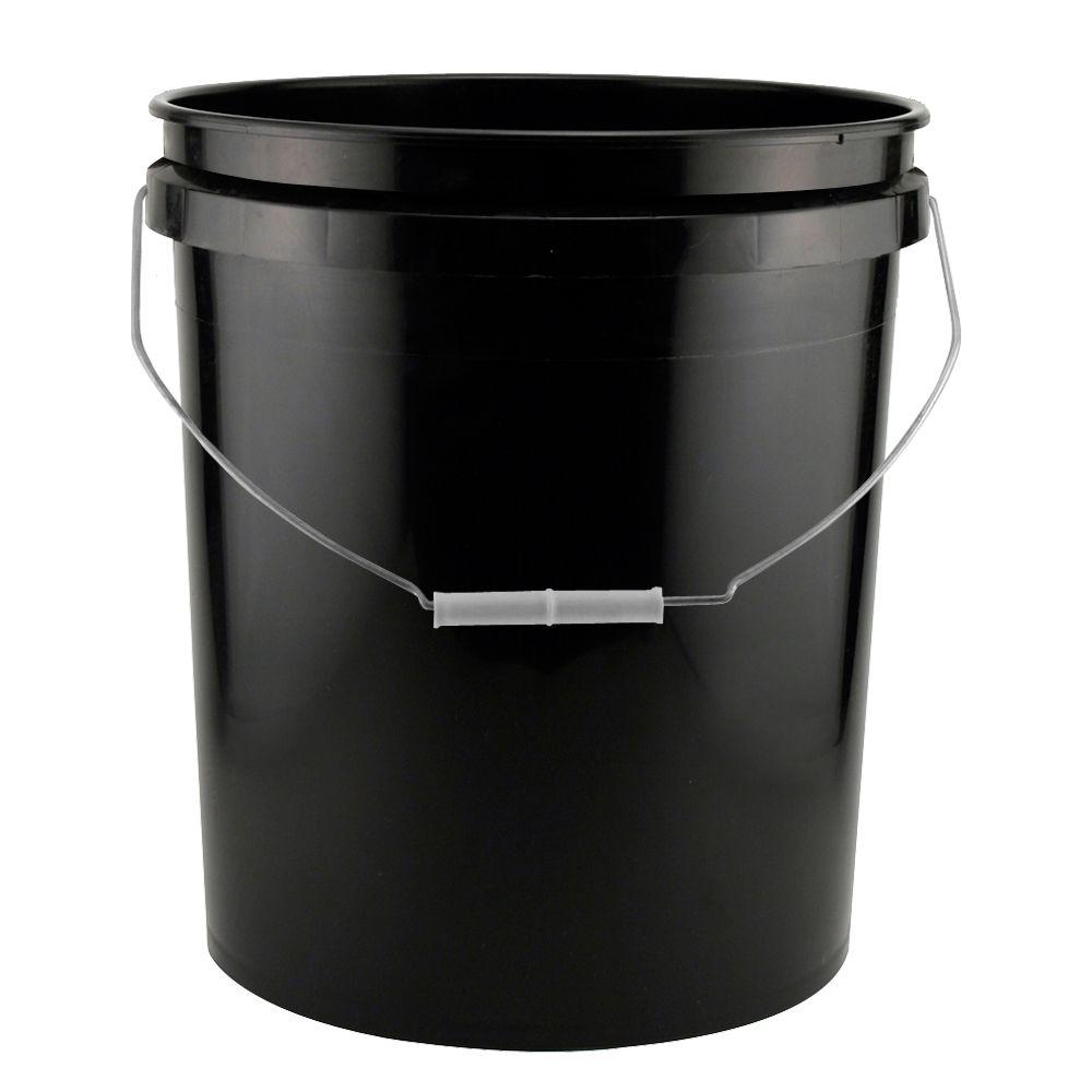 6 Pack LEAKTITE 500 5-Quart Plastic Pail