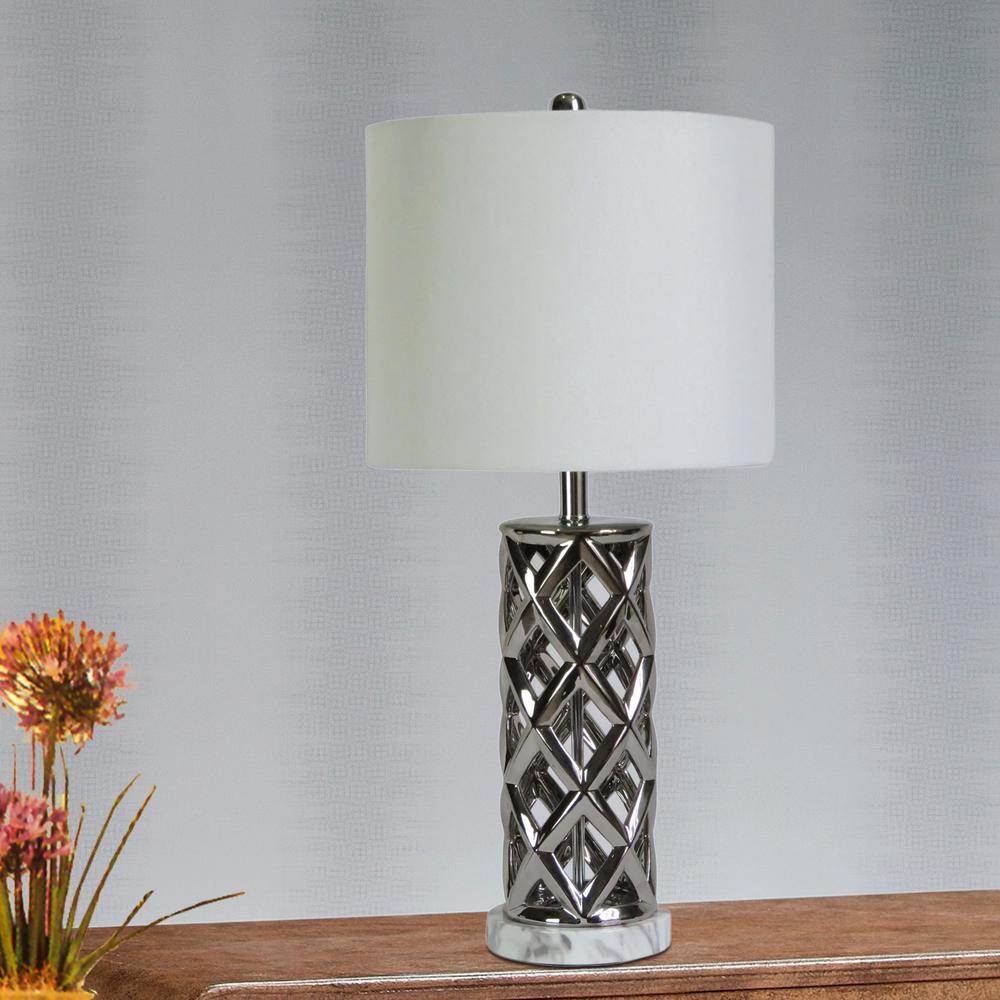 marble table light