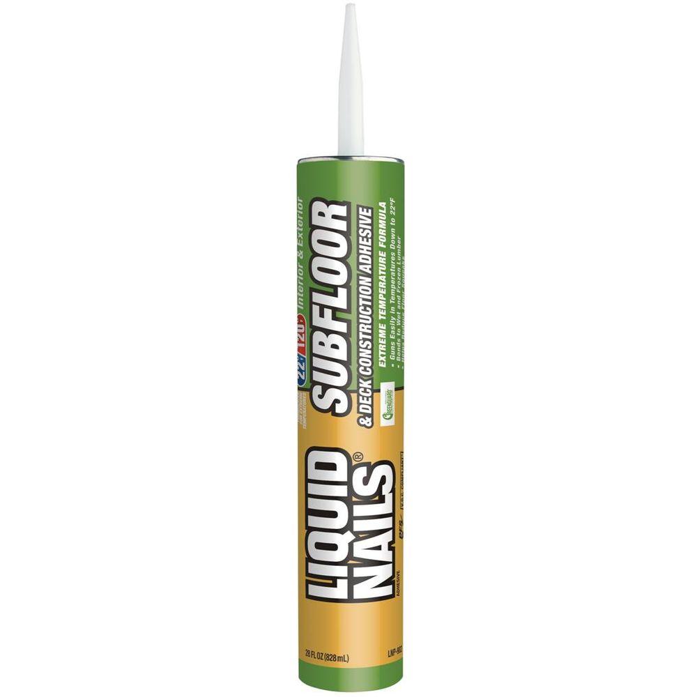 Liquid Nails 10 fl. oz. Subfloor and Deck Construction Adhesive (24-Pack) by Liquid Nails