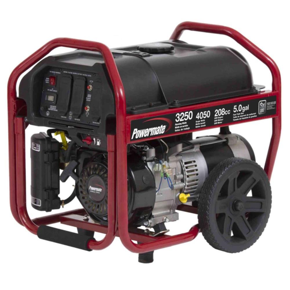 EAN 8018539065300 product image for Powermate 3,250-Watt Gasoline Powered Manual Start Portable Generator | upcitemdb.com