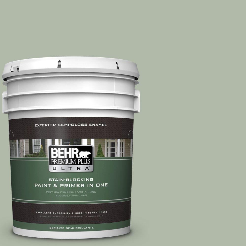 BEHR Premium Plus Ultra 5gal. N3903 Jojoba SemiGloss Enamel