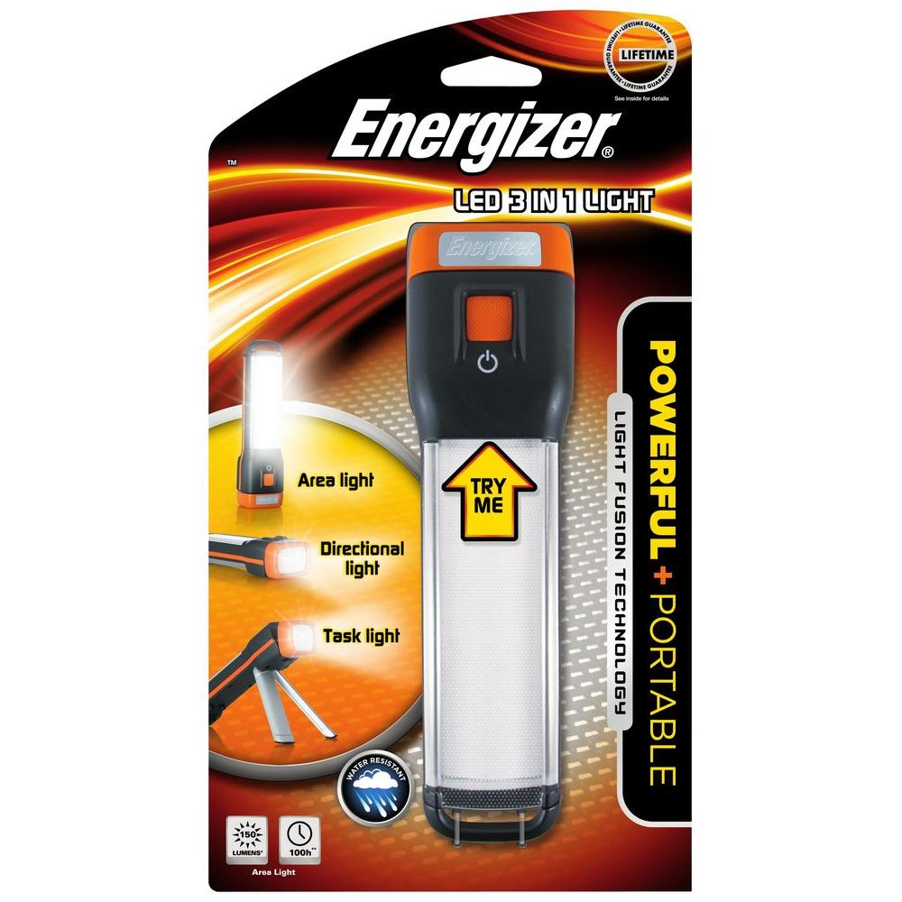 Energizer Fusion 3in1 LED FlashlightENFAT41EH The Home Depot