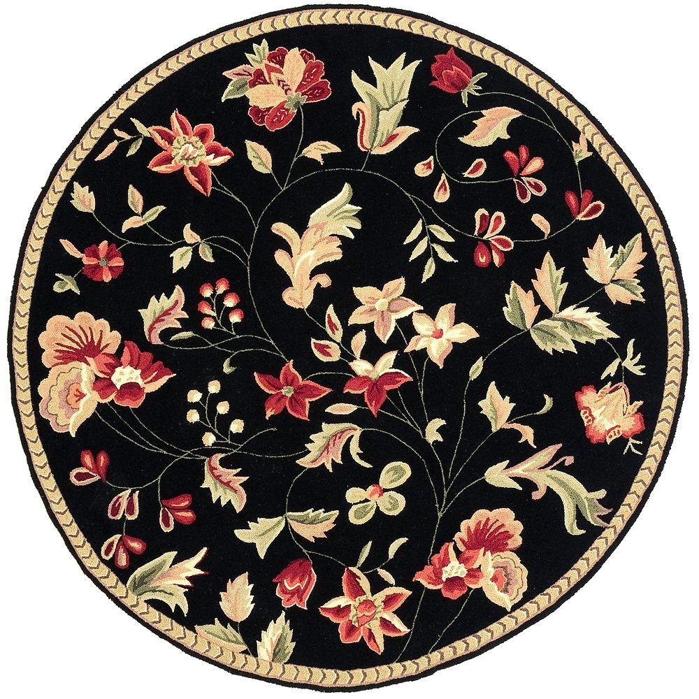 Artistic Weavers Schuyler Black 3 ft. Round Area RugSchuyler3RD The