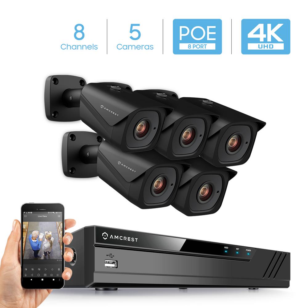 8mp poe security camera system