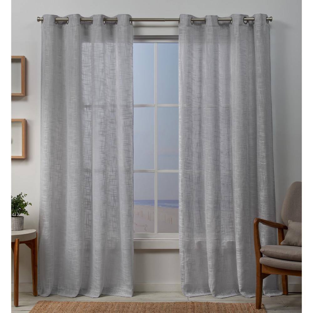Exclusive Home Curtains Sena 54 In W X 96 In L Sheer Grommet Top