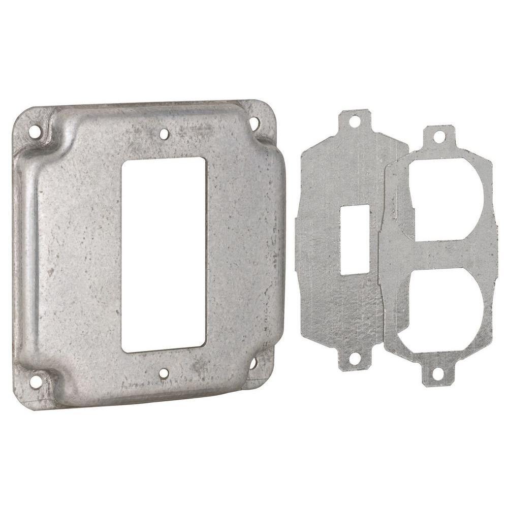 NonMetallic Round Ceiling Box CoverCPC4WH The Home Depot