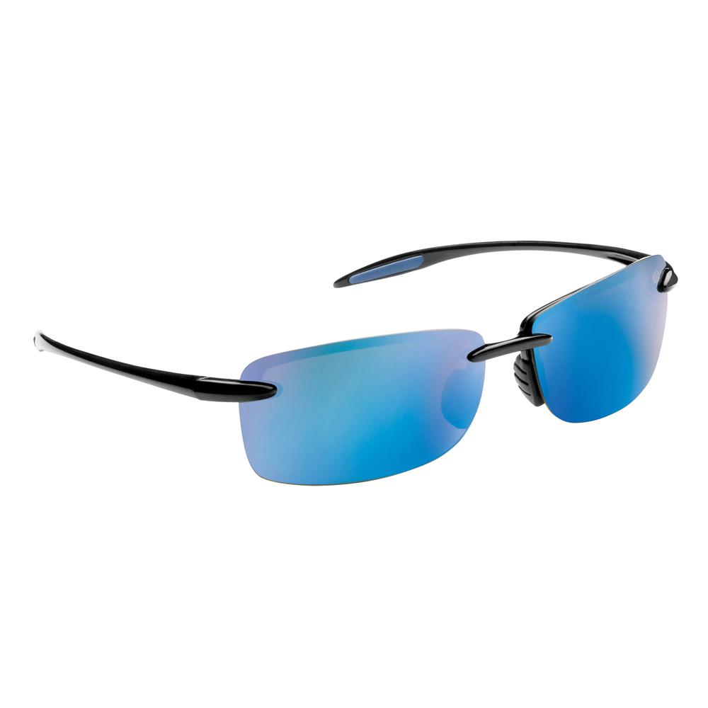 blue mirror polarized sunglasses