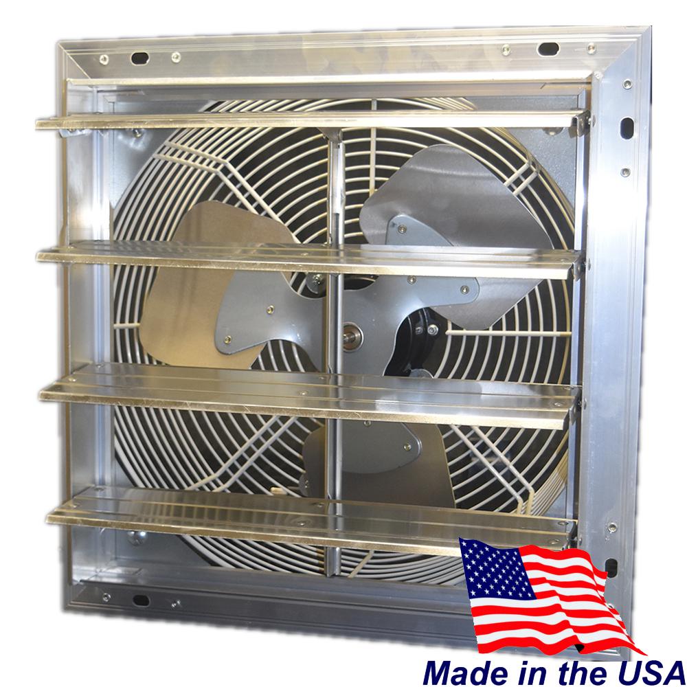 Hessaire 10 in. 600 CFM Power Shutter Mounted Variable ...