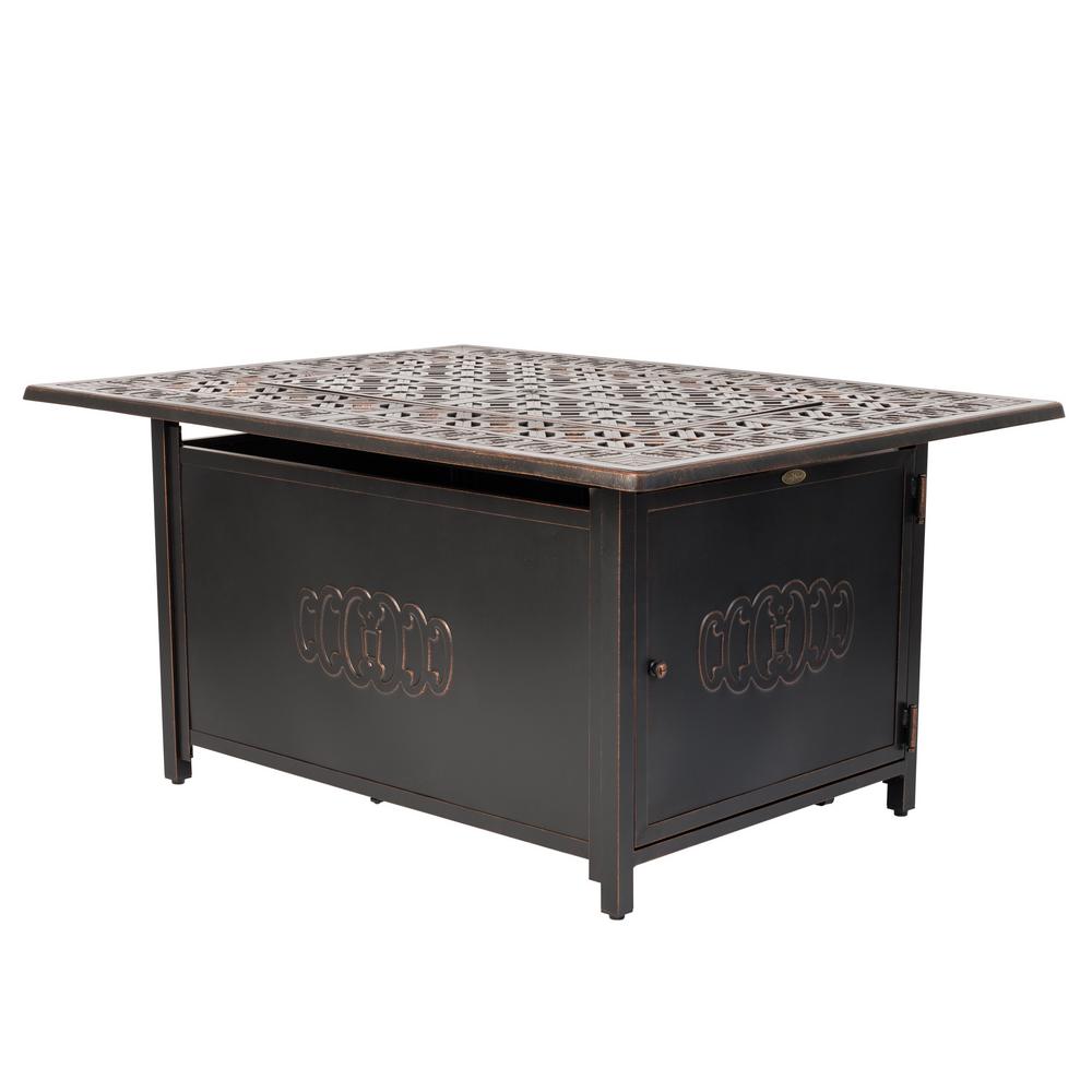 Camp Chef Monterey Propane Gas Fire Pit Fp40 The Home Depot