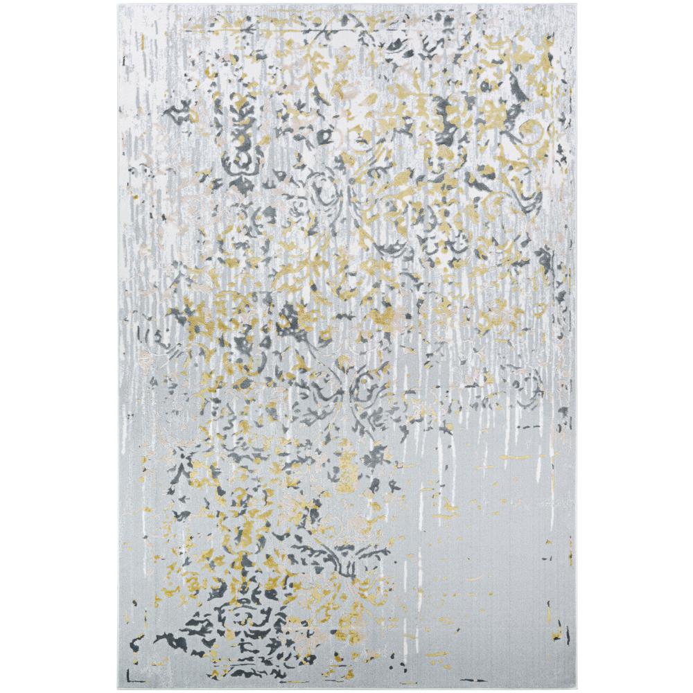 Couristan Calinda Emmett Gold Silver Ivory 8 Ft X 11 Area Rug Calinda Emmett Gold Silver Ivory 8 Ft X 11 Area Rug