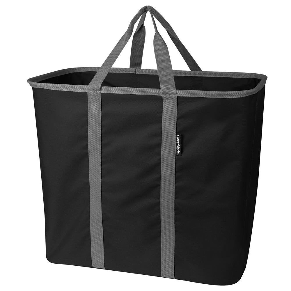 13.25 in. x 18.5 in. Charcoal/Black Collapsible Laundry Bin70700006