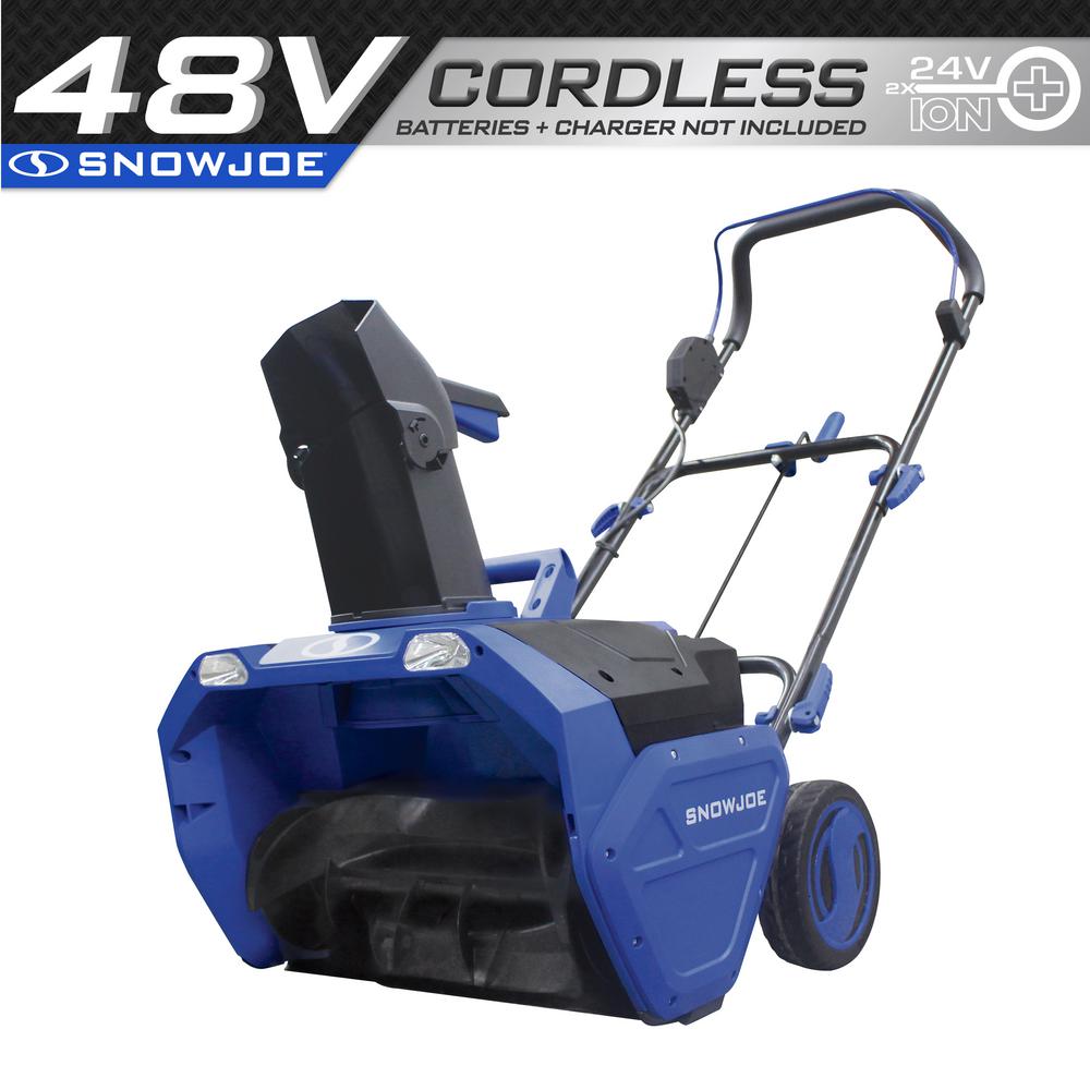 Snow Joe 20 in. 48-Volt Cordless Electric Snow Blower  Tool Only