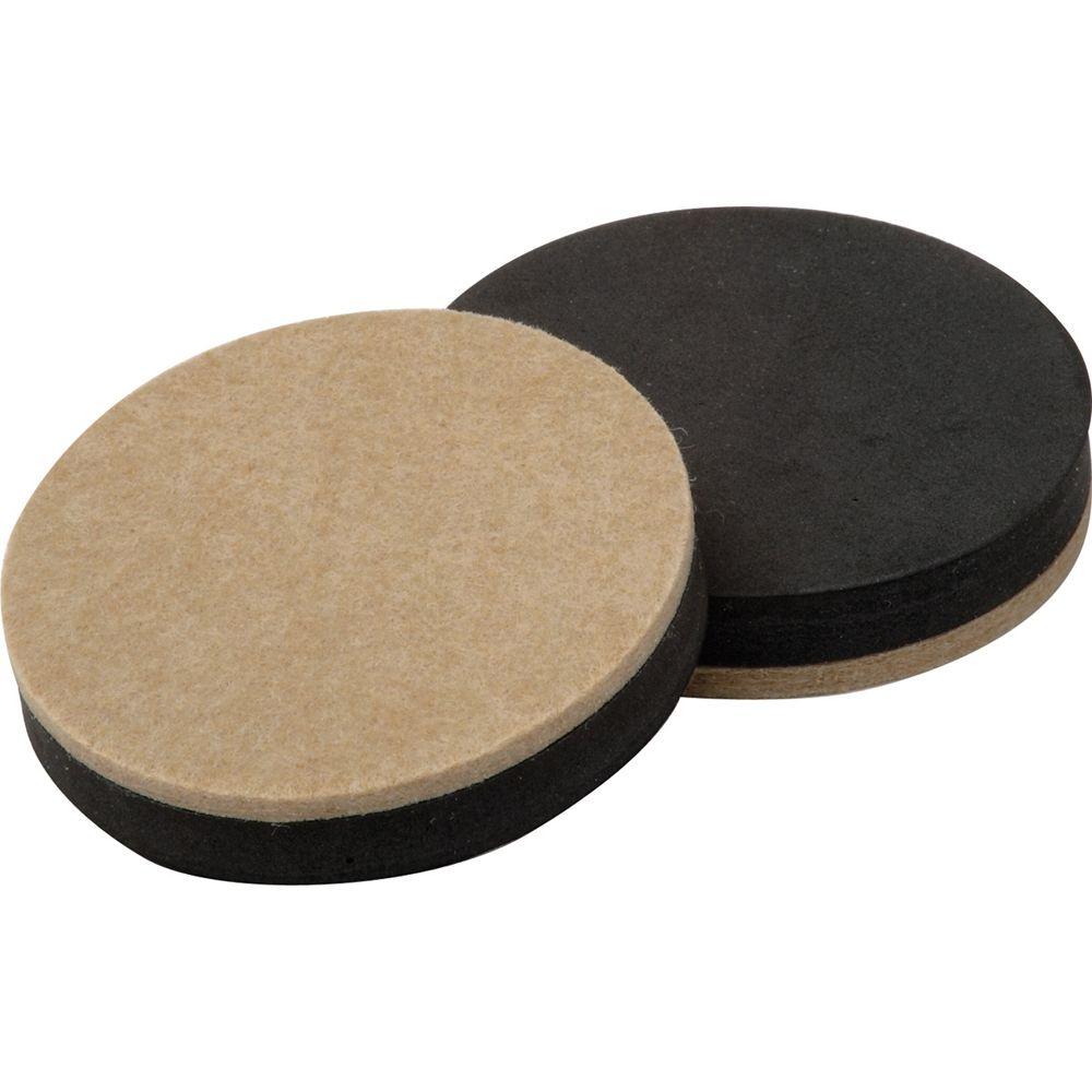 Shepherd 3 1 2 In Heavy Duty Felt Slider Pads 4 Per Pack 9407h