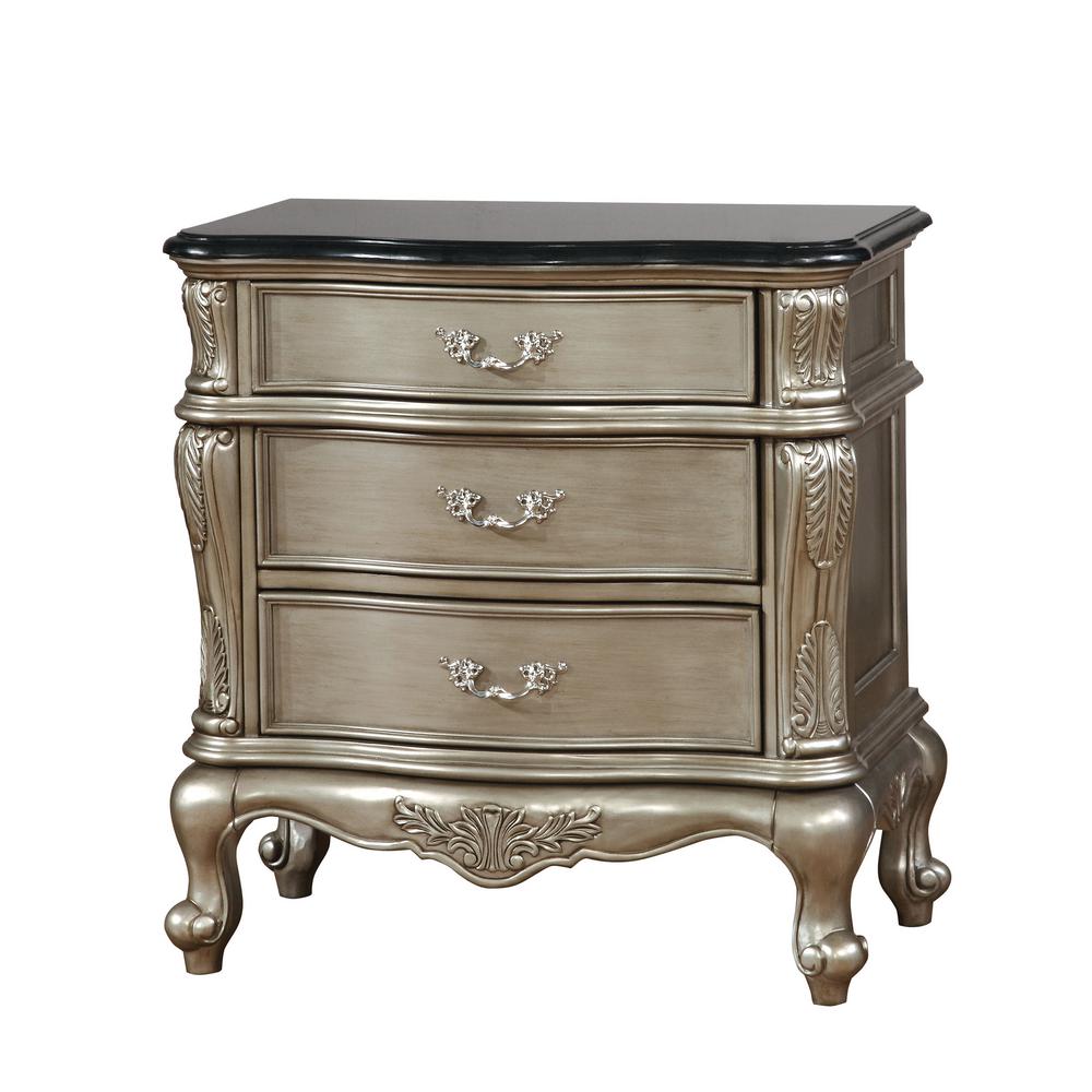 William's Home Furnishing Johara Cherry Traditional Style Night Stand