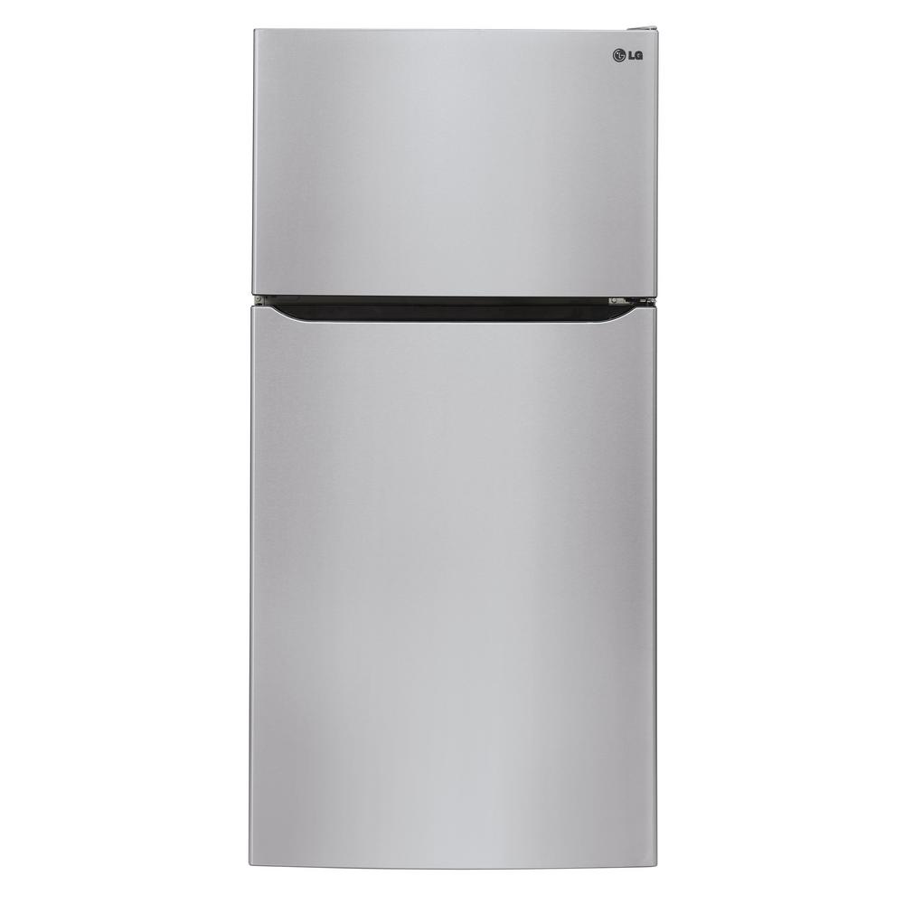 LG Electronics 23.8 cu. ft. Top Freezer Refrigerator with Reversible