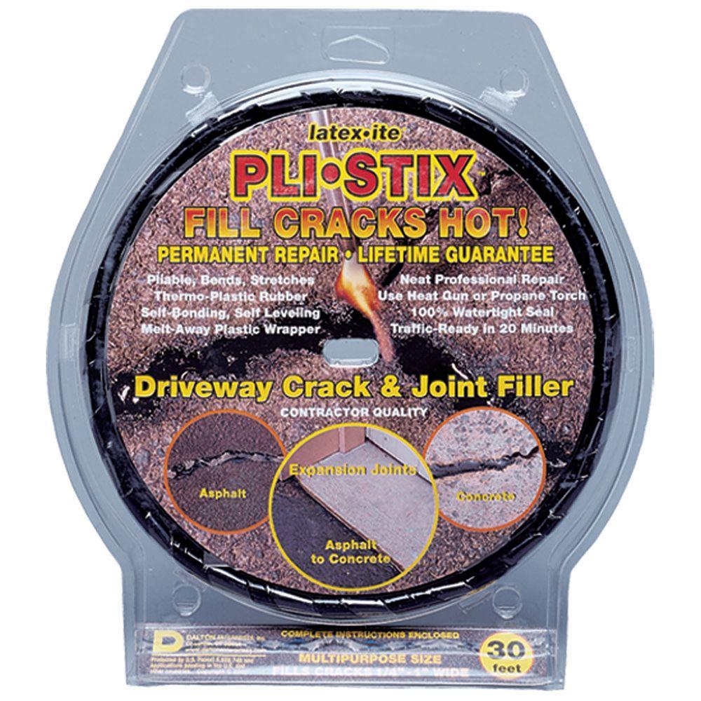 latex-ite pli-stix asphalt crack filler