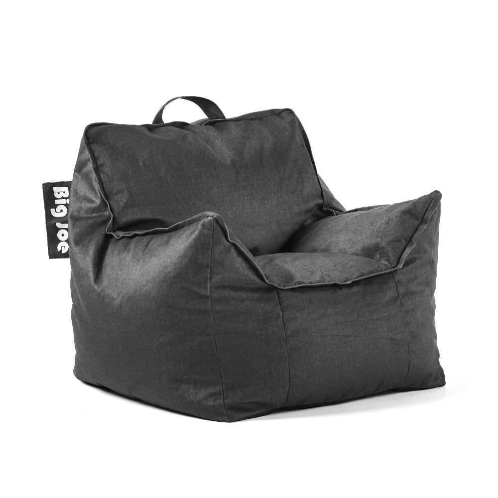 Bean Bag Chairs The Home Depot Kids Mitten Chair Black Lenox Bean Bag