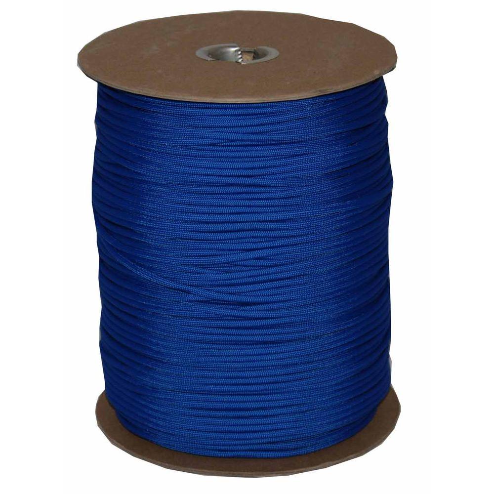 T.W. Evans Cordage 1000 ft. Paracord Spool in Royal Blue-6510RB - The ...