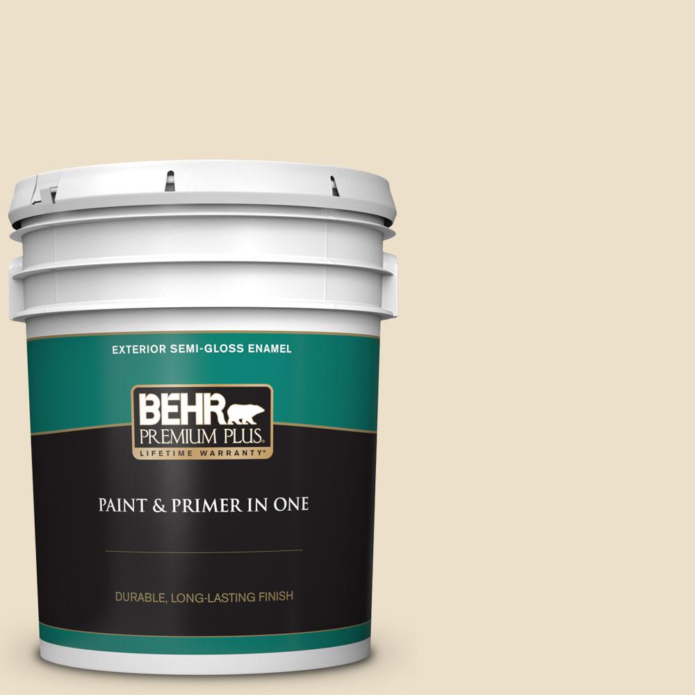 Behr Premium Plus 5 Gal 740c 2 Cozy Cottage Semi Gloss Enamel