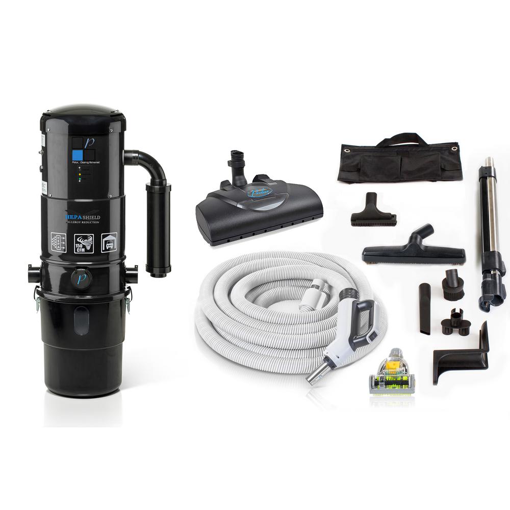 Prolux CV12000 Central Vacuum System with Power Hose kitblackcen3