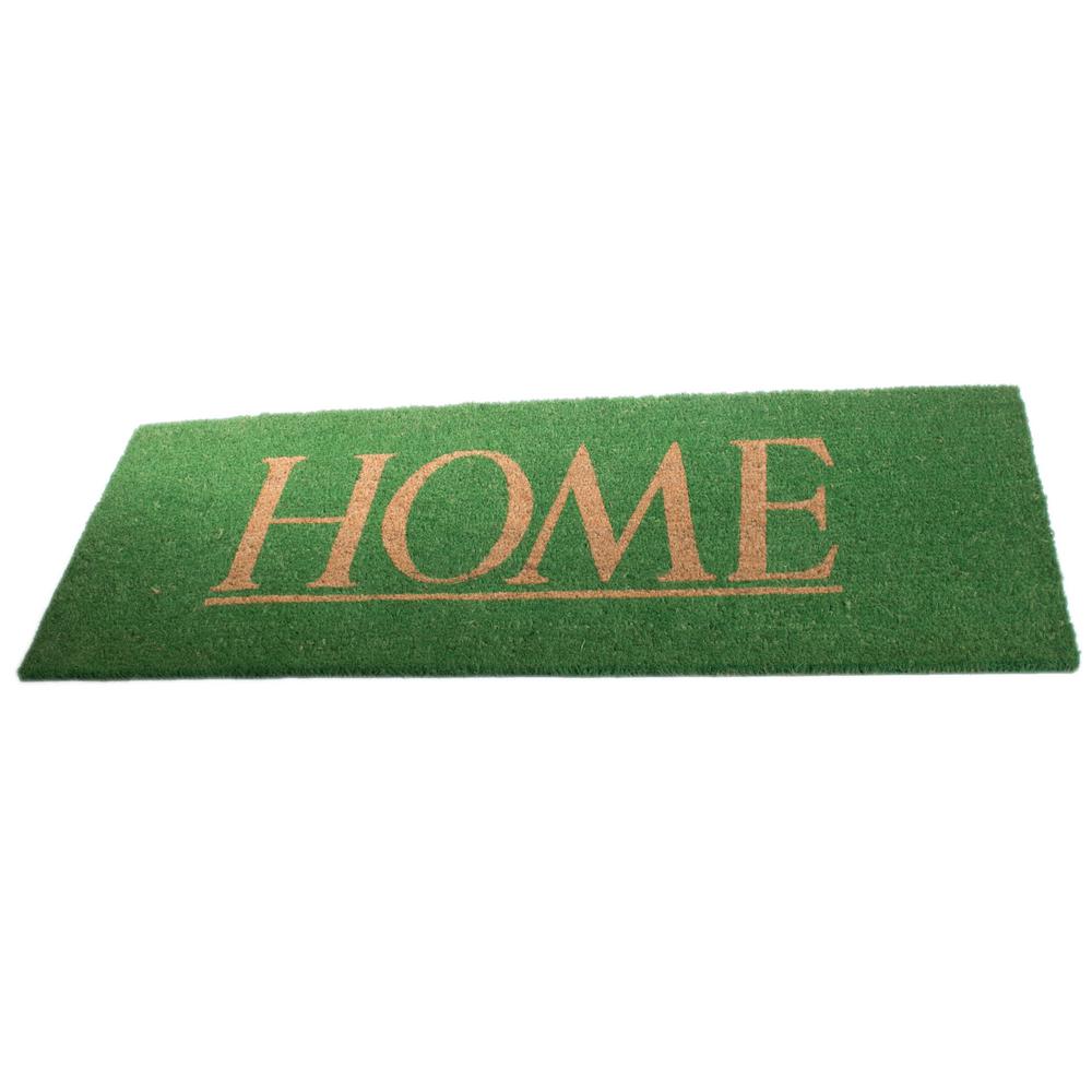 Imports Decor Pvc Backed Coir Home 48 In X 18 In Natural