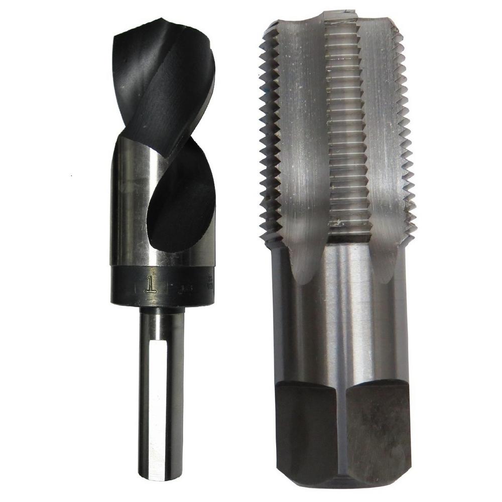 drill-america-1-in-carbon-steel-npt-pipe-tap-and-1-5-32-in-high-speed