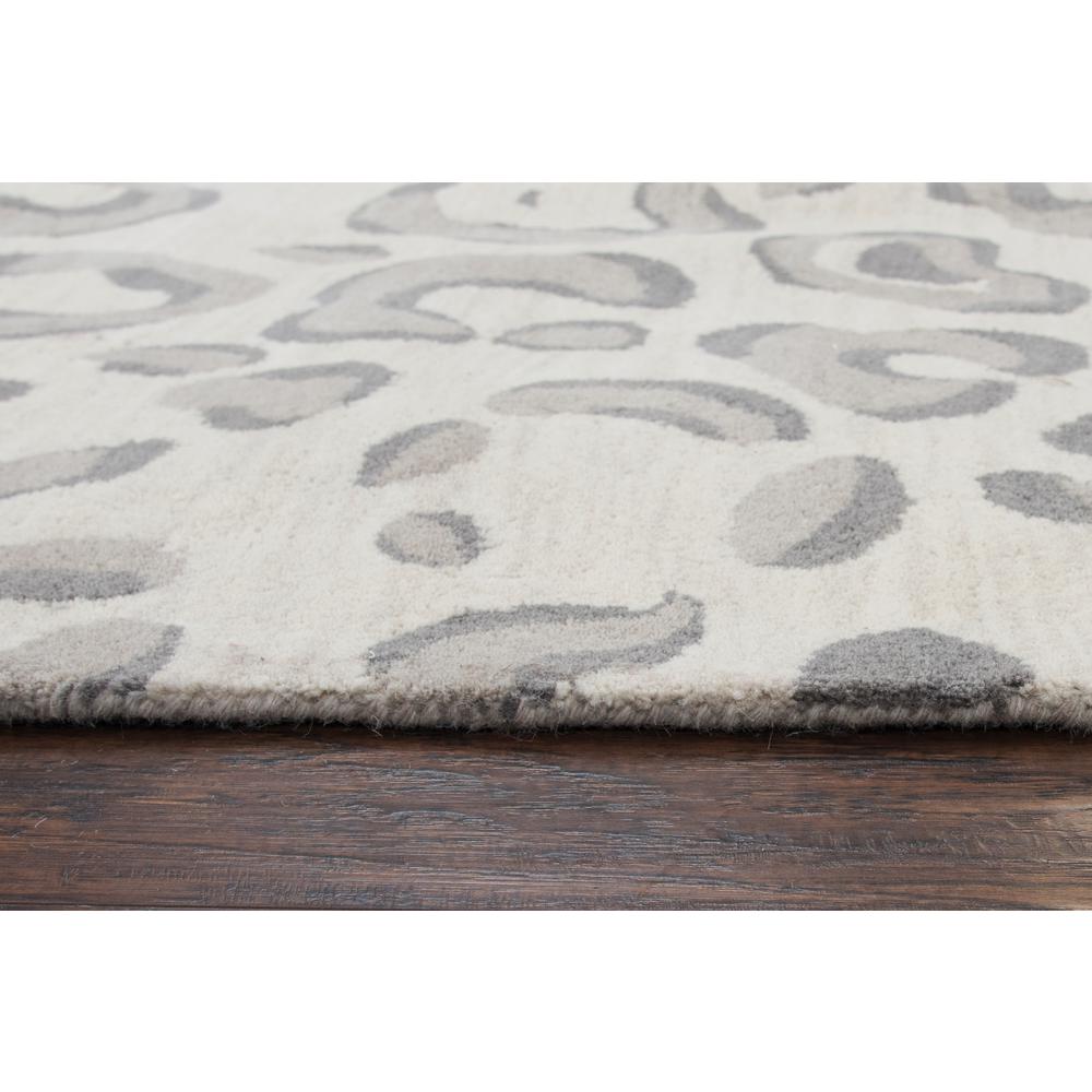 Unbranded Liberty Gray 8 Ft X 10 Ft Animal Print Wool Area Rug Liblb100200330810 The Home Depot