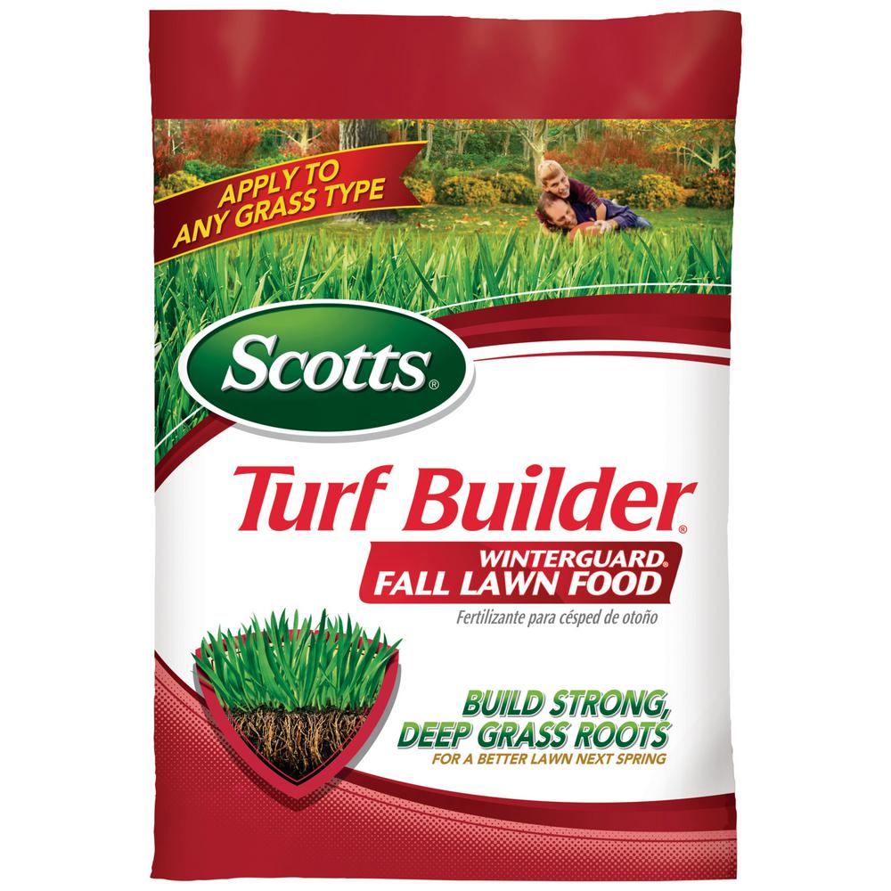 Scotts Turf Builder 12 5 Lb 5 000 Sq Ft WinterGuard Fall Lawn 