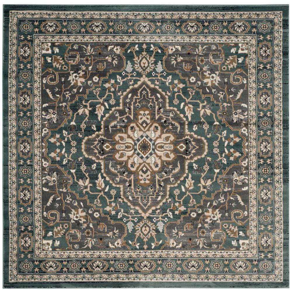 Safavieh Lyndhurst Teal Gray 7 Ft X Square Area Rug Lnh338a Safavieh Lyndhurst Teal Gray 7 Ft X Square Area Rug
