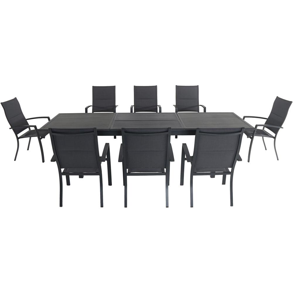UPC 192487010495 product image for Cambridge Bryn 9-Piece Aluminum Outdoor Dining Set with 8-Padded-Sling Chairs an | upcitemdb.com
