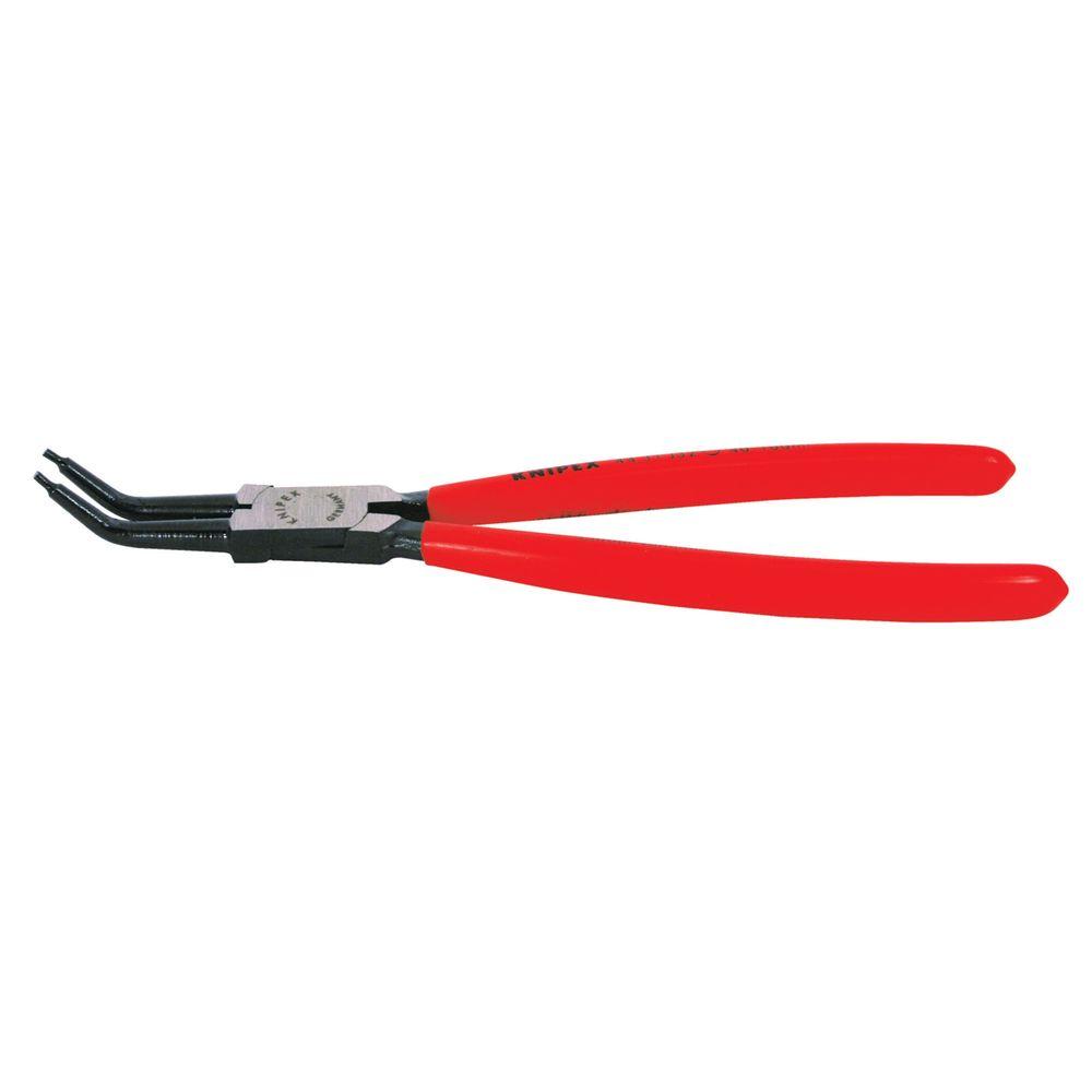 KNIPEX 9 in. 45 Degree Angled External Circlip Pliers44 31 J32 The
