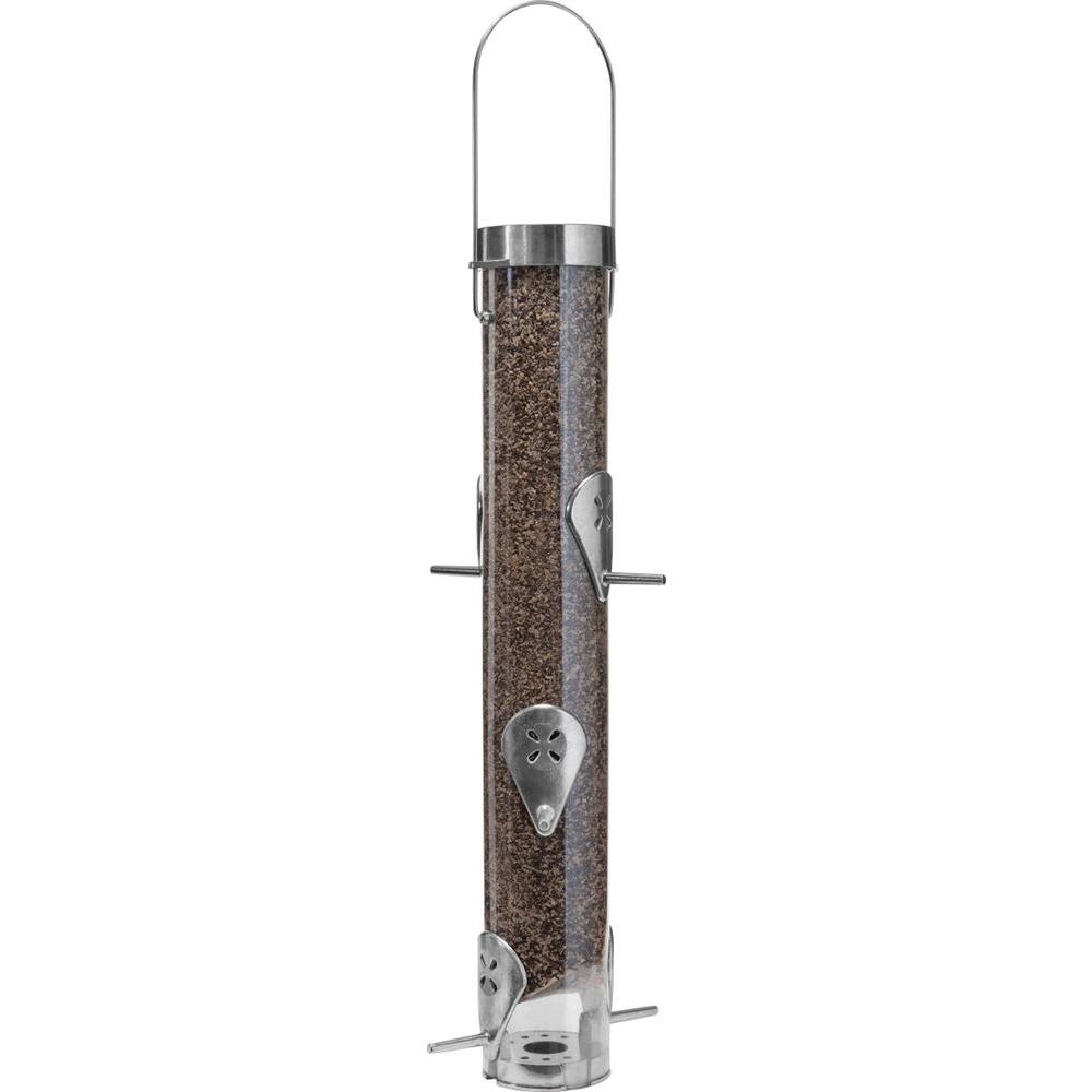 Droll Yankees 16 in. Classic Nyjer Seed Finch Bird Feeder with Ring