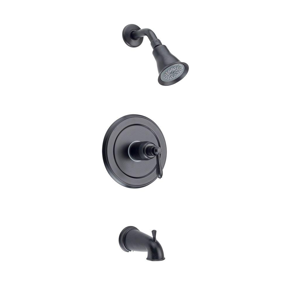 Oil Rubbed Bronze Bathtub & Shower Faucet Combos Bathtub Faucets