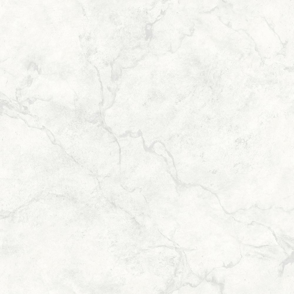 Verena Innuendo White Marble Wallpaper Br2716 The Home Depot