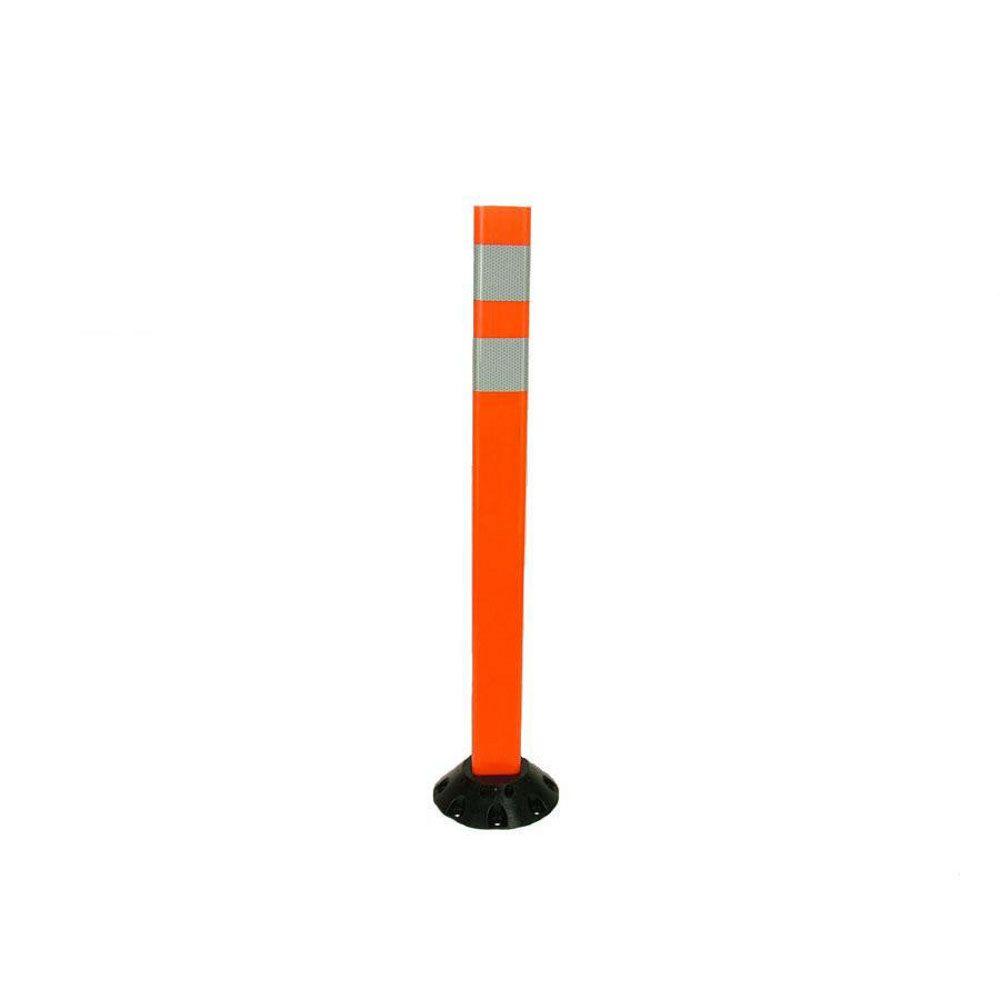 Three D Traffic Works 36 in. Repo Delineator Post Workzone Orange ...