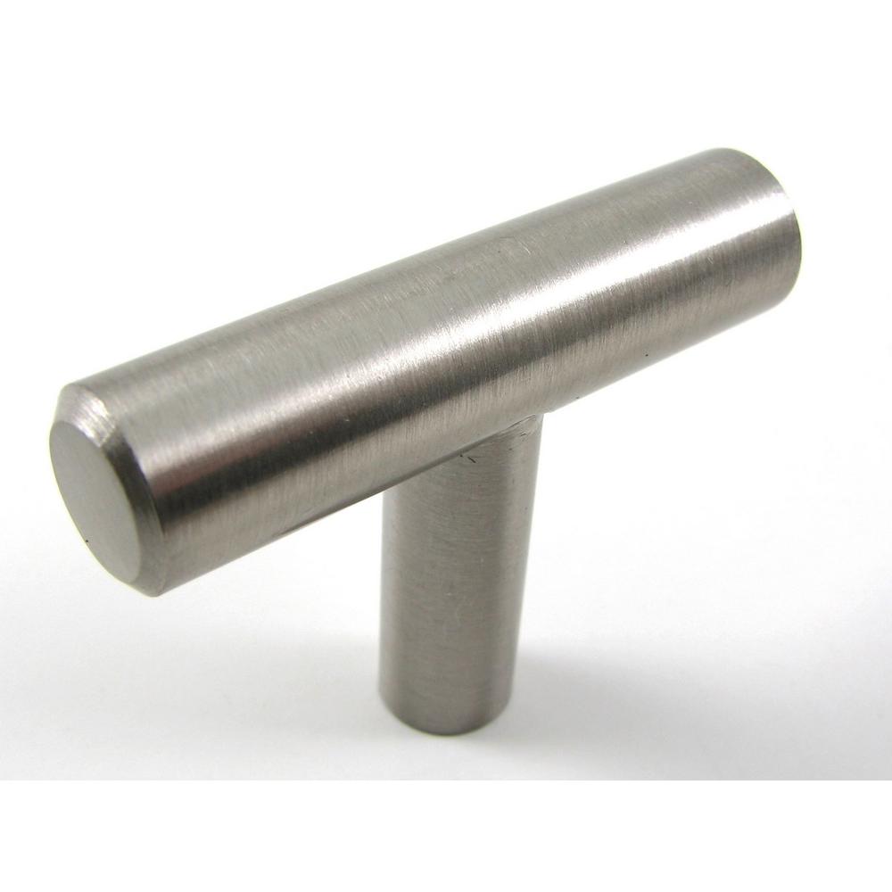 stainless steel - 25 - cabinet knobs - cabinet hardware - the home depot