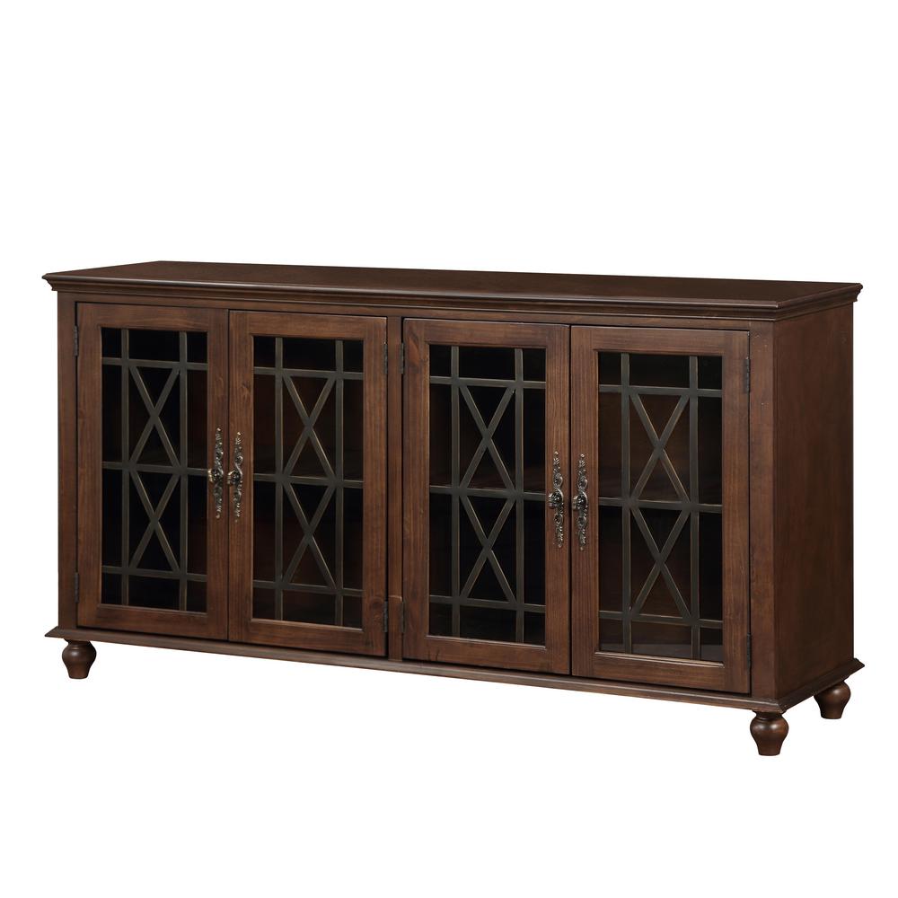 Os Home And Office Furniture Harper S Branch Walnut Brown Large