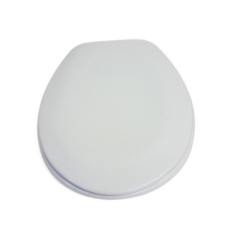 Round Polymer Closed Front Toilet Seat in Bisque528829MOOREAB The