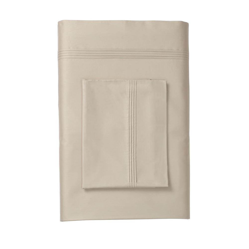 The Company Legends Solid Sand 600 Thread Count Egyptian Legends Solid Sand 600 Thread Count Egyptian Cotton Sa King Flat Sheet