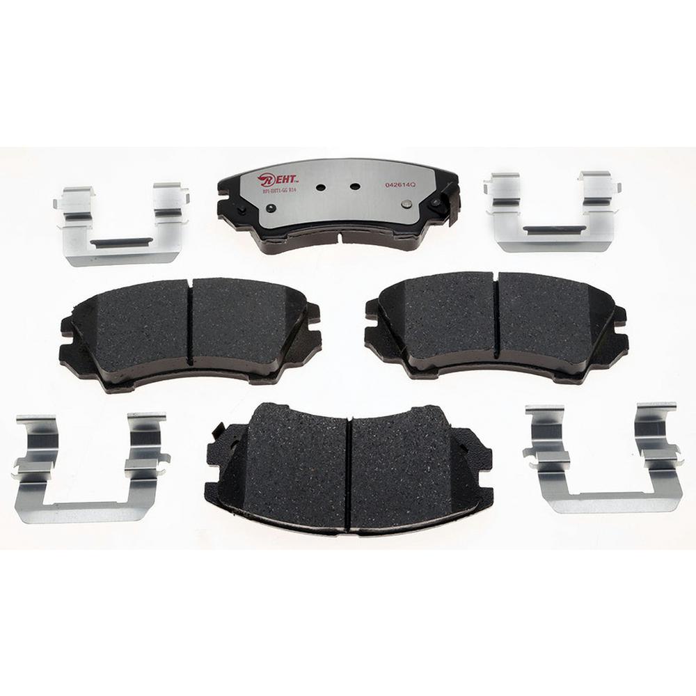 Raybestos Brakes Enhanced Hybrid Technology Disc Brake Pad Front