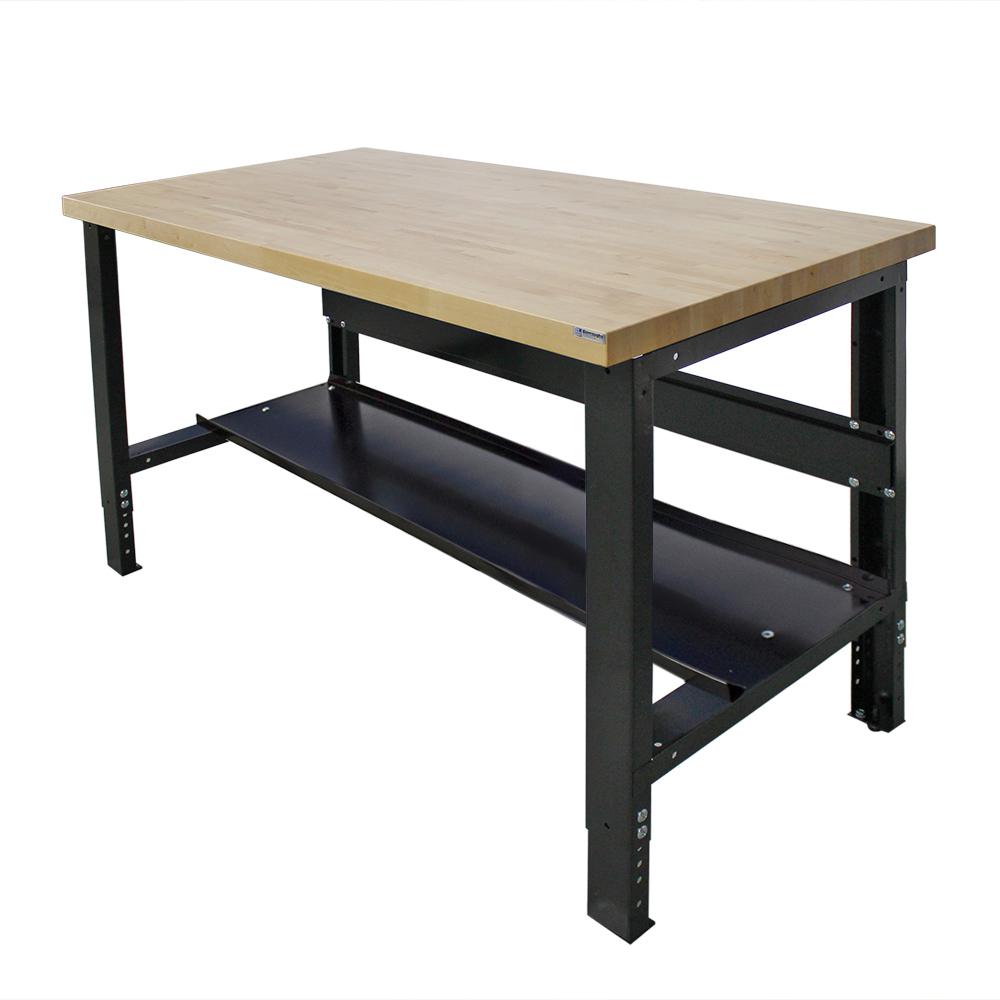 Borroughs 30 In X 60 In Heavy Duty Adjustable Height Workbench