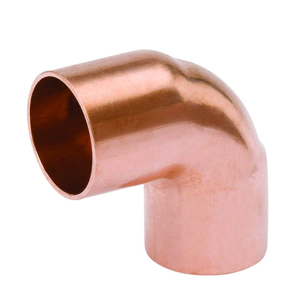 UPC 685768202240 product image for Mueller Streamline 1/2 in. Copper 90-Degree C x C Elbow (25-Pack) | upcitemdb.com