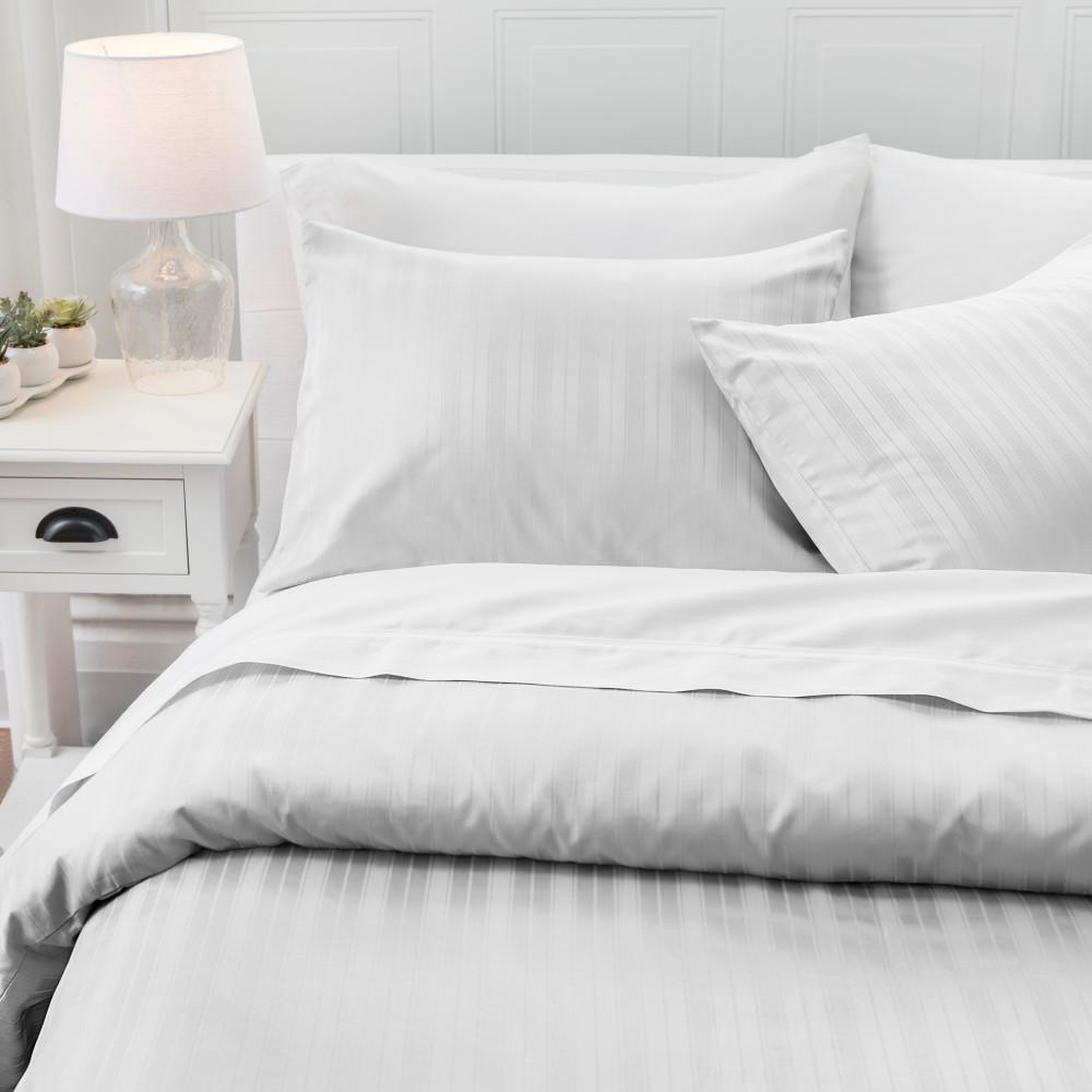 Welhome The Alexander Cotton White Full Queen Duvet Set Ecdw Duv