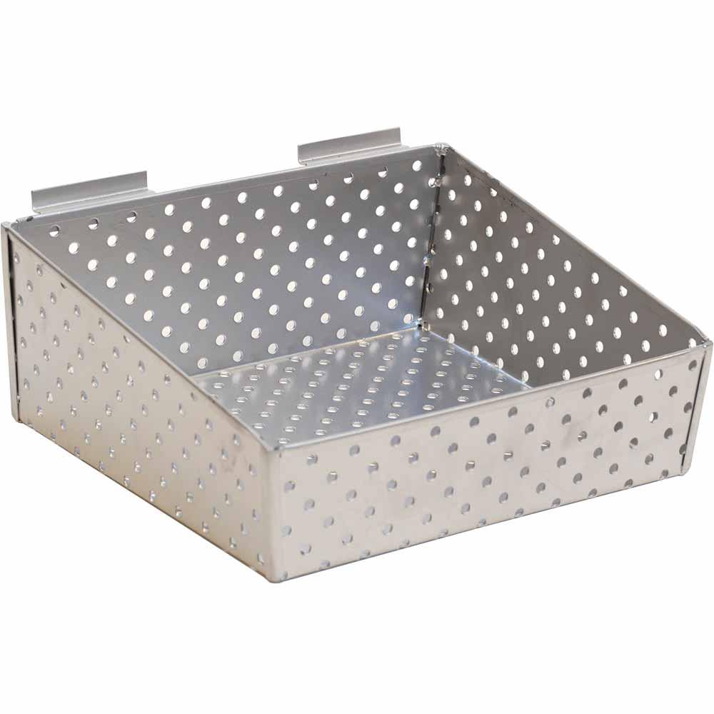 perforated metal basket