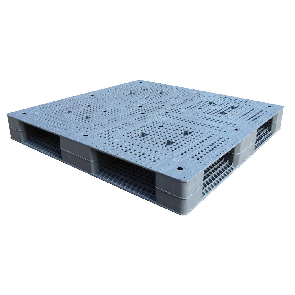Vestil 48 In X 6 Heavy Duty Gray Plastic Pallet Skid Vestil 48 In X 6 Heavy Duty Gray