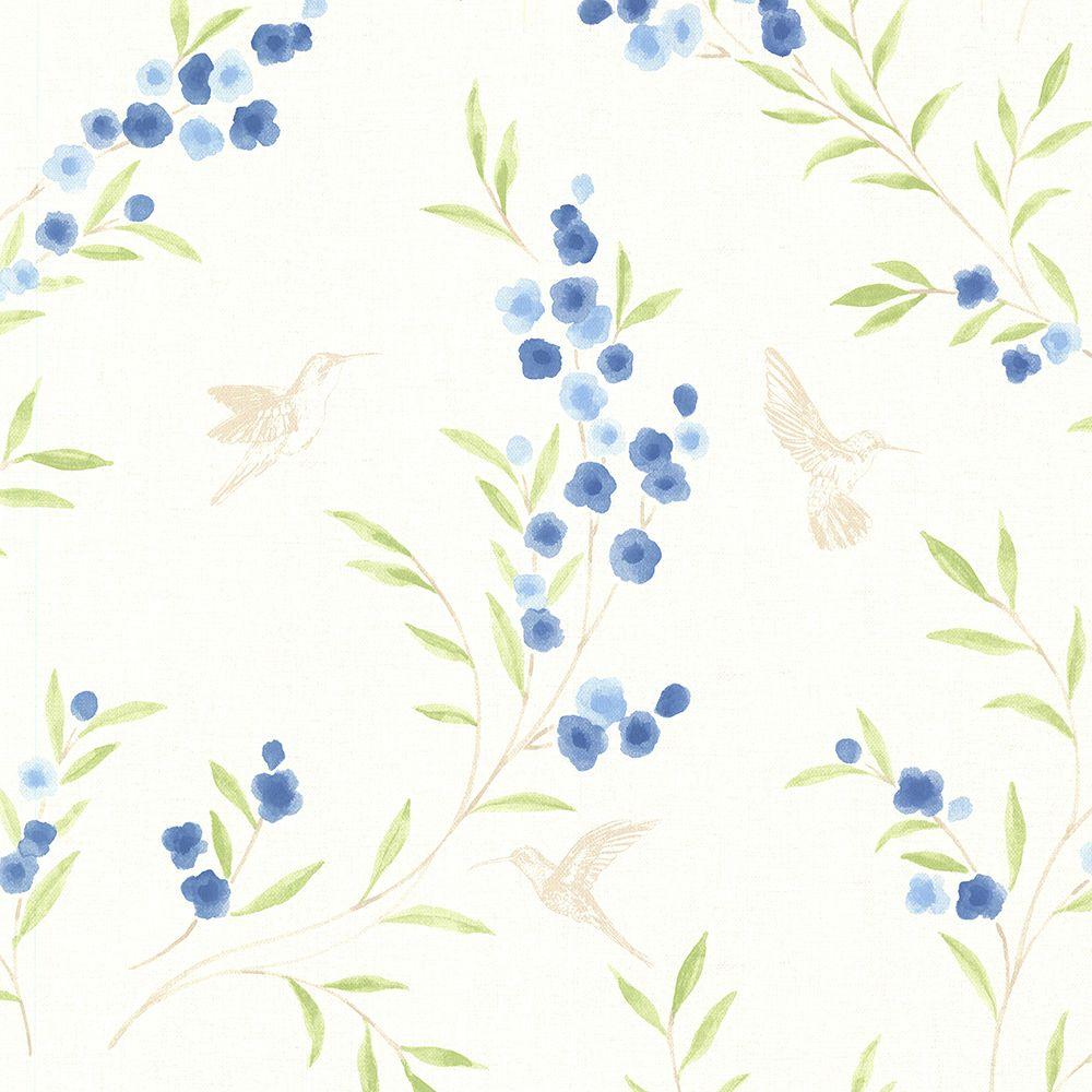 Brewster Wash Floral Wallpaper 403-49228 - The Home Depot