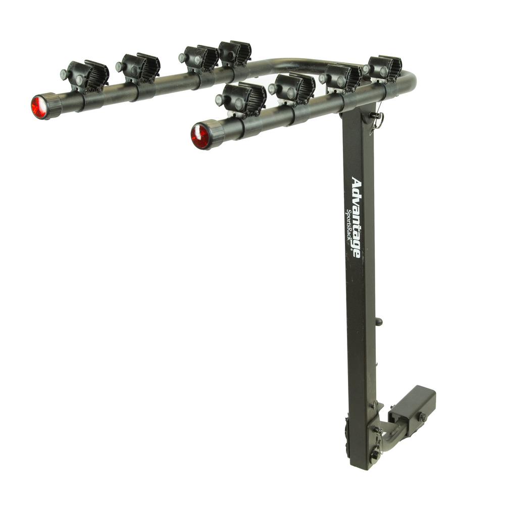 tow bar mounted 4 bike rack