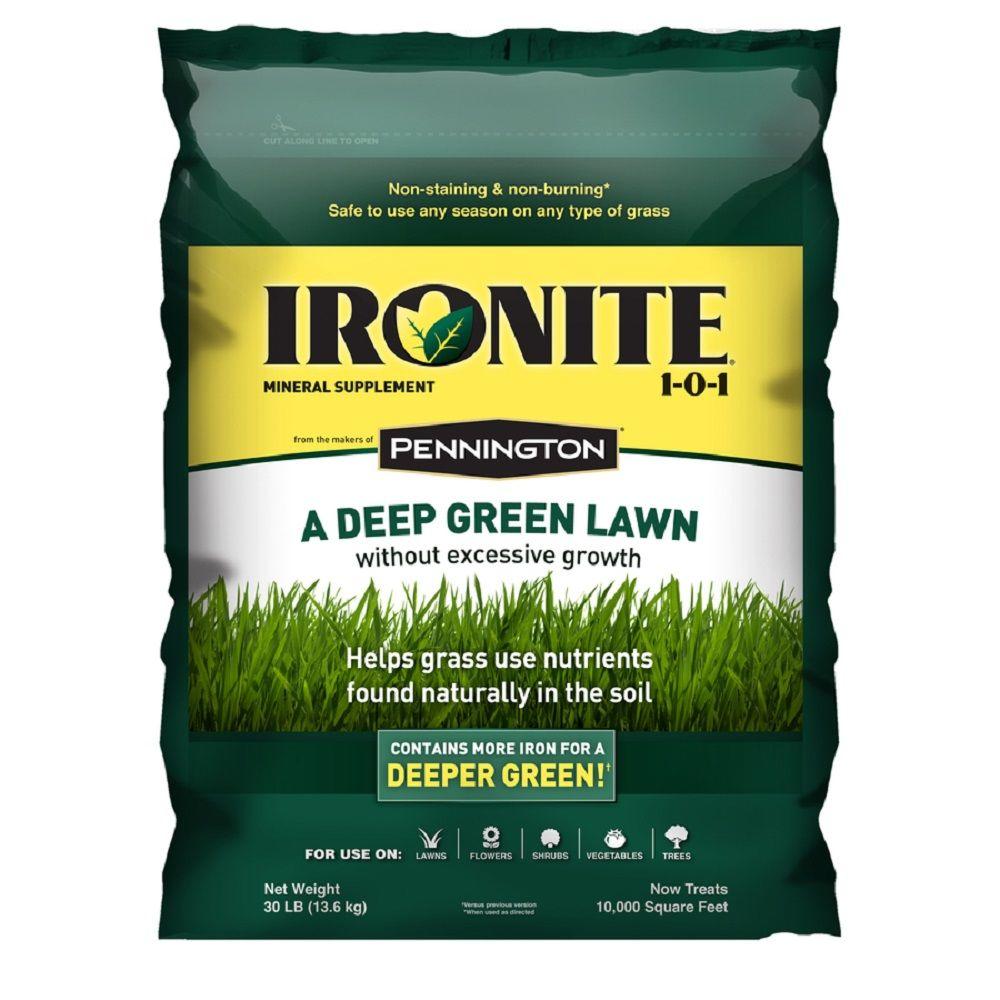 Ironite 30 Lb 1 0 Lawn Fertilizer 100524179 The Home Depot Ironite 30 Lb 1 0 Lawn Fertilizer